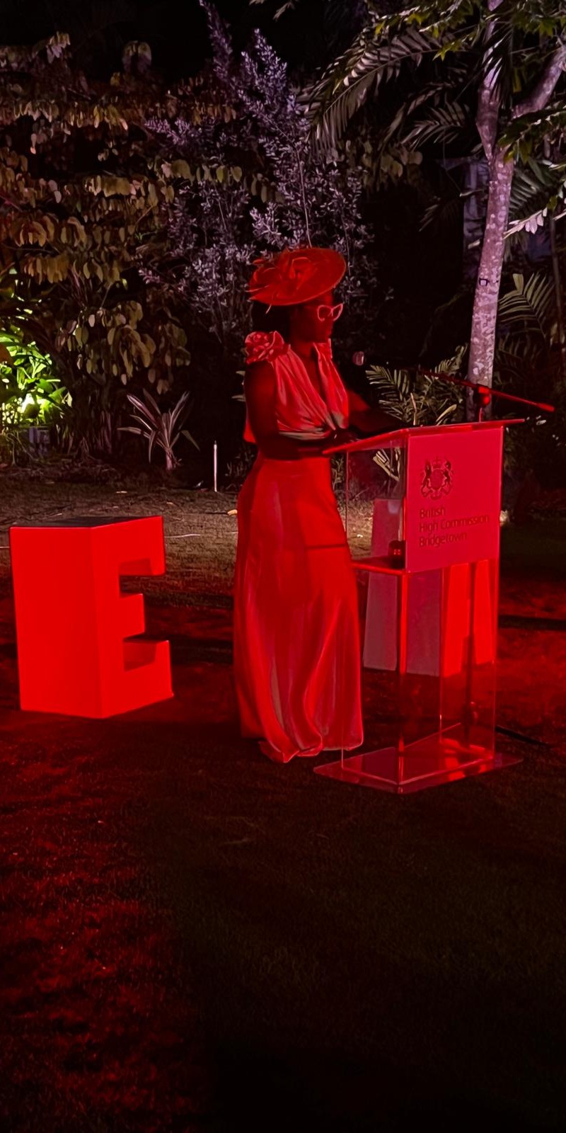 Speech in Barbados